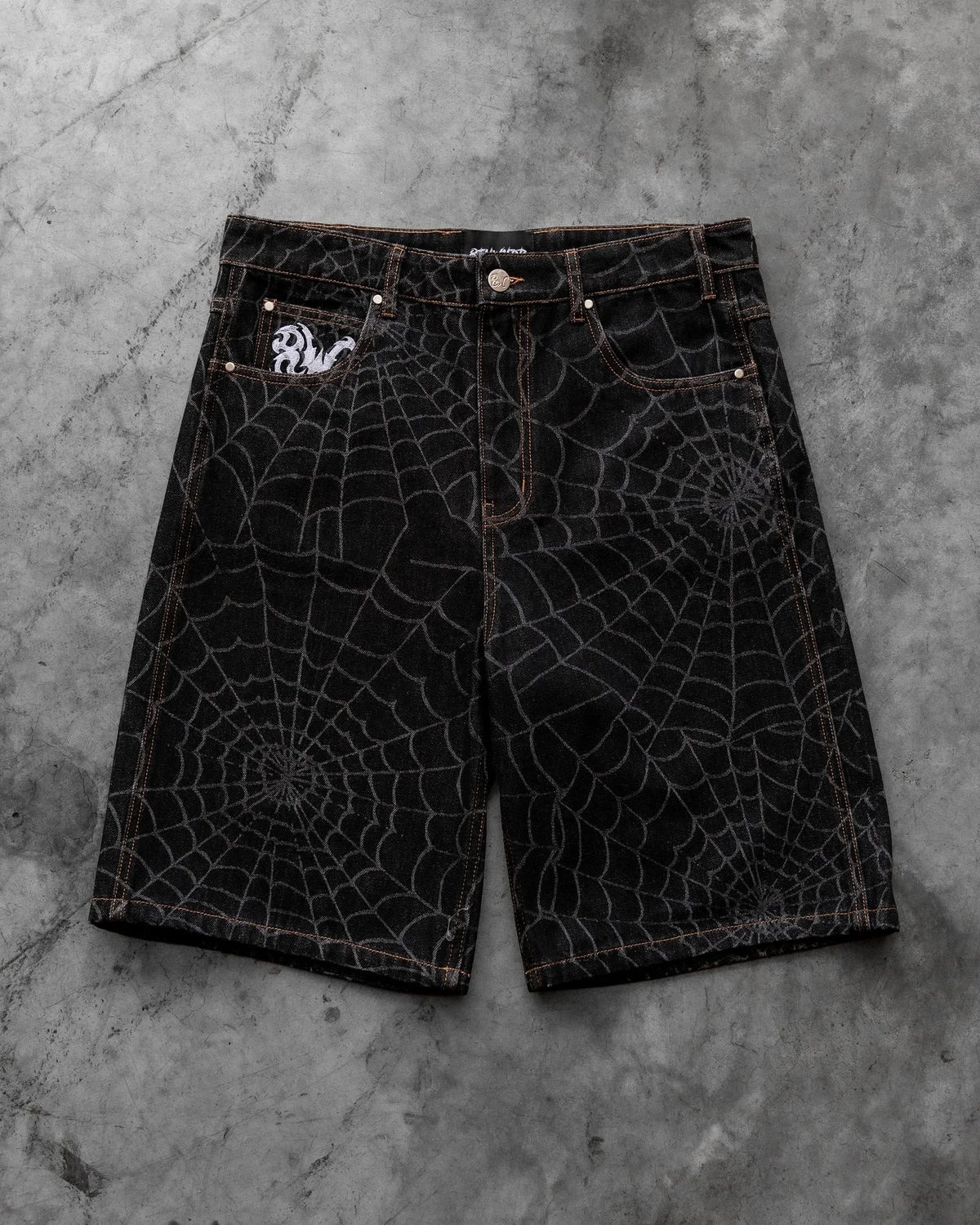 Short en jeans